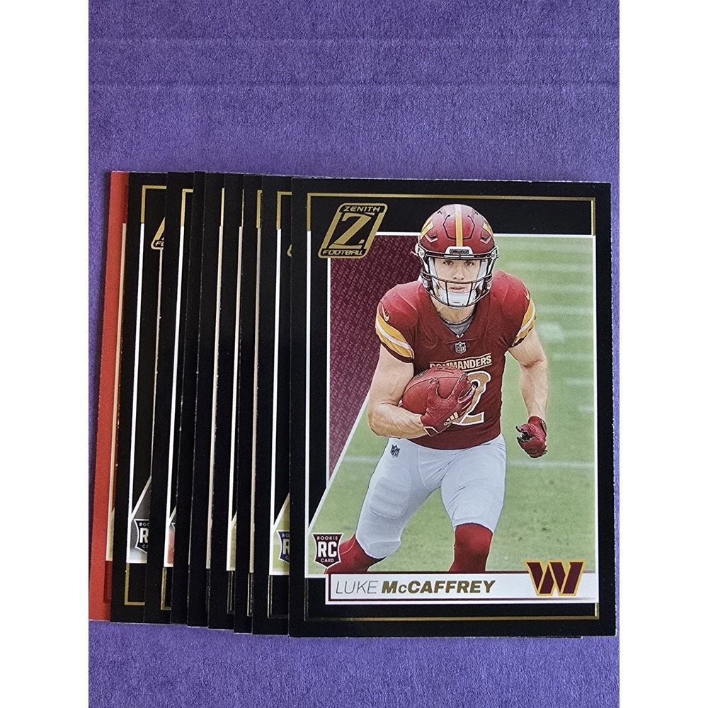 2024 Zenith Football 9 Card Rookie Lot